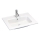 BATH DELUXE 06-060-27-11-00 - Einbauwaschbecken HYGE 61x46 cm Keramik/Weiß