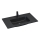 BATH DELUXE 06-080-27-02-00 - Einbauwaschbecken HYGE 81x46 cm Keramik/schwarz