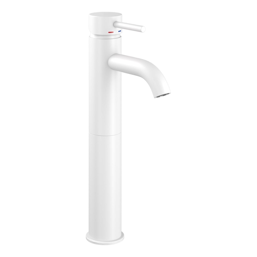 BATH DELUXE 28-005-02-01-00 - Waschbeckenarmatur DRAGOR 29 cm mattweiß