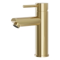 BATH DELUXE 28-017-03-64-02 - Waschbeckenarmatur RINGSTED 17,8 cm glänzendes Messing