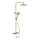 BATH DELUXE 31-120-05-70-00 - Duschgarnitur mit Thermostatarmatur DRAGOR gebürstetes Messing