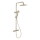 BATH DELUXE 31-120-07-64-00 - Duschgarnitur mit Thermostatarmatur DRAGOR glänzendes Messing
