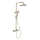 BATH DELUXE 31-120-08-64-00 - Duschgarnitur mit Thermostatarmatur DRAGOR glänzendes Messing