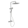 BATH DELUXE 31-120-13-60-00 - Duschgarnitur mit Thermostatarmatur DRAGOR glänzendes Chrom