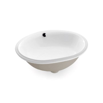 Bathco 0054 - Einbauwaschbecken MODENA 43,5x38,5 cm Porzellan/Weiß