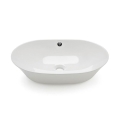 Bathco 4038 - Aufsatzwaschbecken TOULOUSE 59x42 cm Porzellan/weiß
