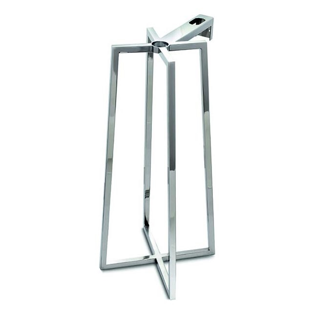 Bathco 8216 - Untergestell für Waschbecken VOLTA 76x40 cm Stahl/hochglänzender Chrom