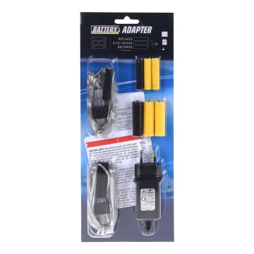Batteriewechseladapter AA/AAA IP44
