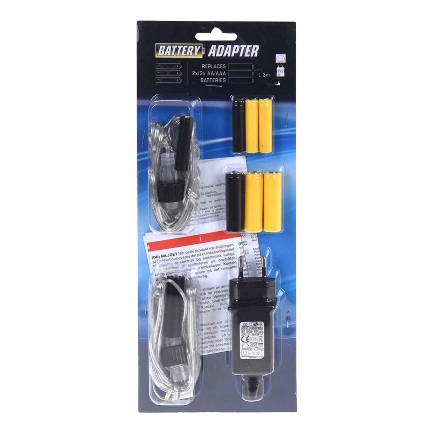 Batteriewechseladapter AA/AAA IP44