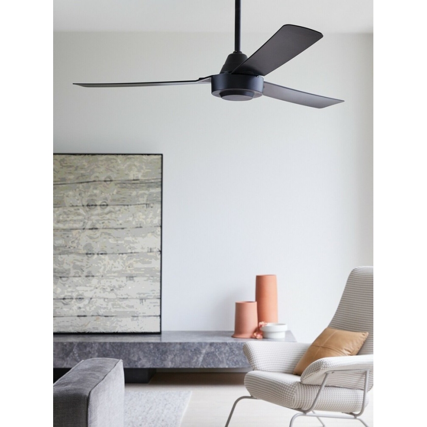 BAYSIDE 213017 - Deckenventilator CALYPSO schwarz Ø 122 cm