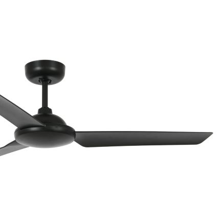 BAYSIDE 51302449 - Deckenventilator SOMERSET Ø 122 cm schwarz + Fernbedienung