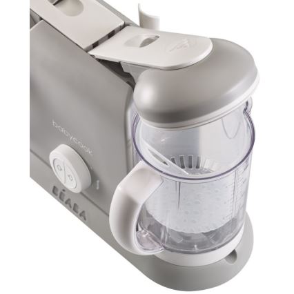 Beaba - Dampfgarer mit Mixer BABYCOOK PLUS grau