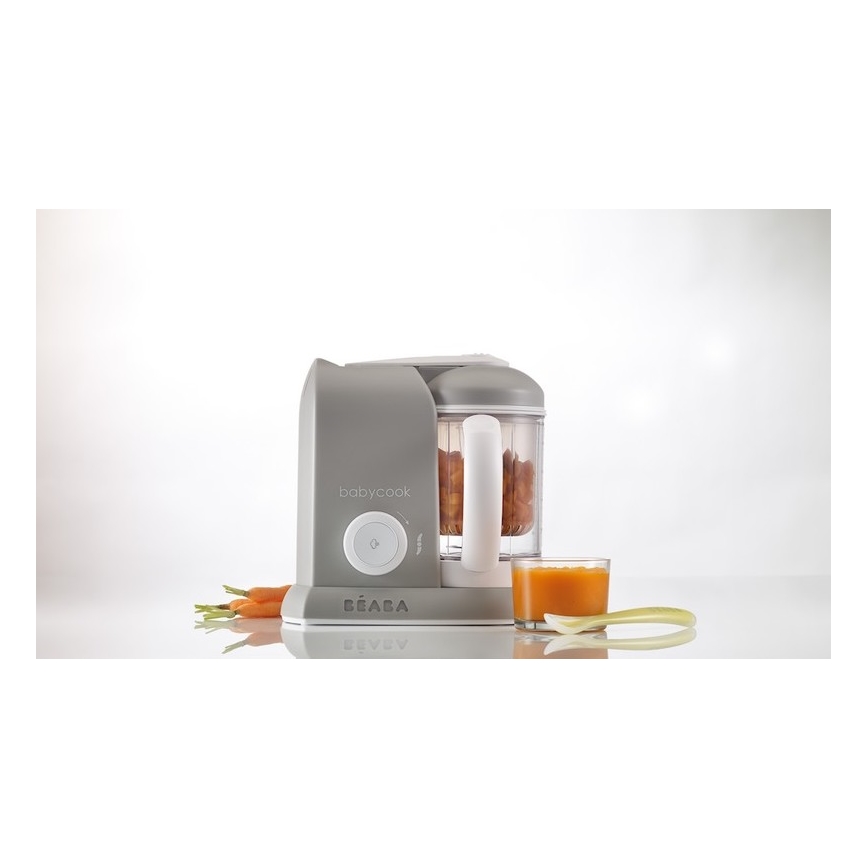 Beaba - Dampfgarer mit Mixer BABYCOOK grau