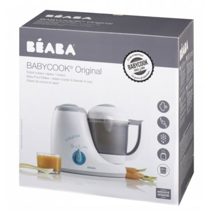 Beaba - Dampfgarer mit Mixer BABYCOOK ORIGINAL grau