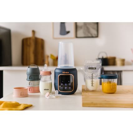 Beaba - Fläschchenwärmer und Sterilisator 5in1 dunkelblau
