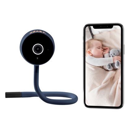 Beaba - Smarter Babymonitor ZEN CONNECT 5V Wi-Fi, blau