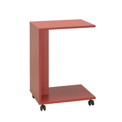 Beistelltisch 65x35 cm rot