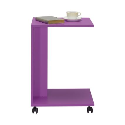 Beistelltisch 65x35 cm violett