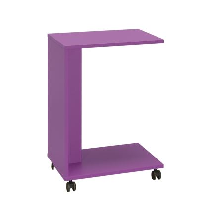 Beistelltisch 65x35 cm violett