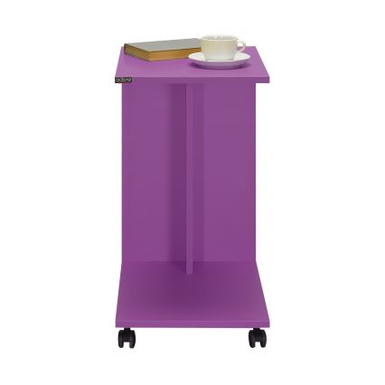 Beistelltisch 65x35 cm violett