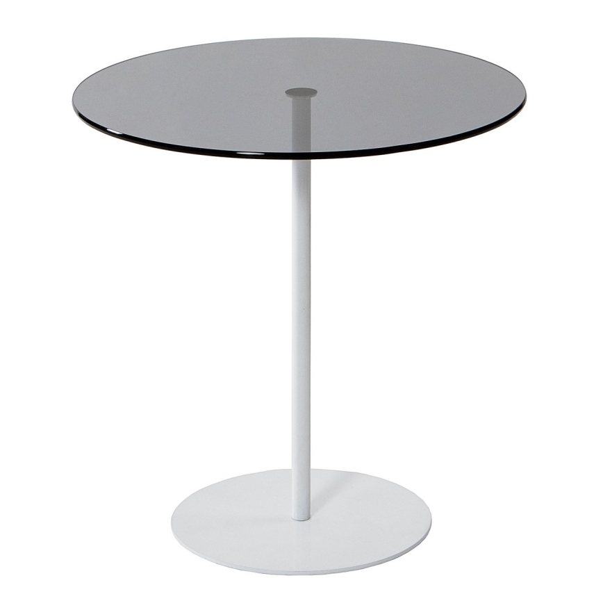 Beistelltisch CHILL 50x50 cm weiß/schwarz