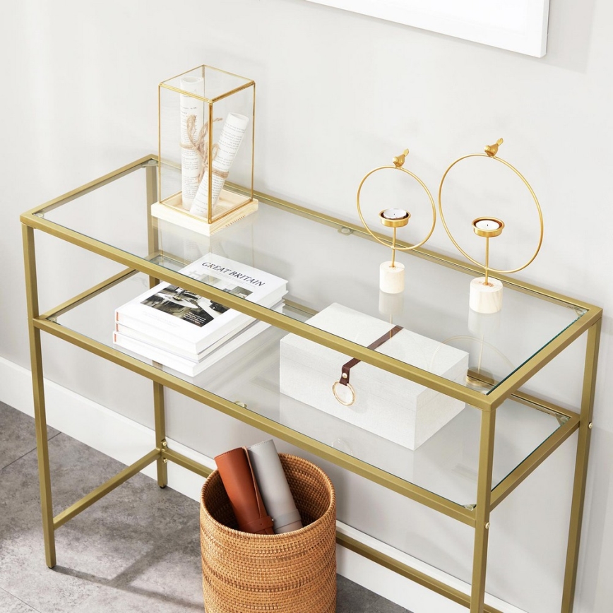 Beistelltisch CIREL in Gold