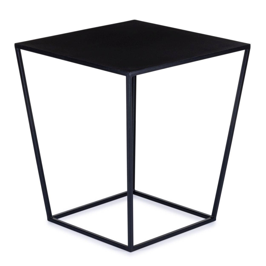 Beistelltisch ELEGANTE 46x40 cm schwarz