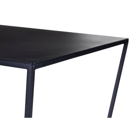 Beistelltisch ELEGANTE 46x40 cm schwarz