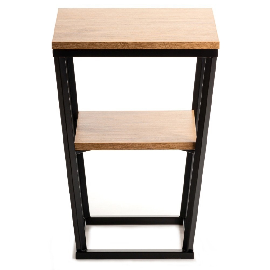 Beistelltisch EXPAND 57x40 cm schwarz/braun