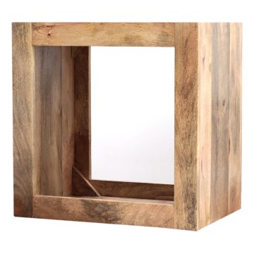 Beistelltisch HINA 50x35 cm Massivholz/Mangobaum