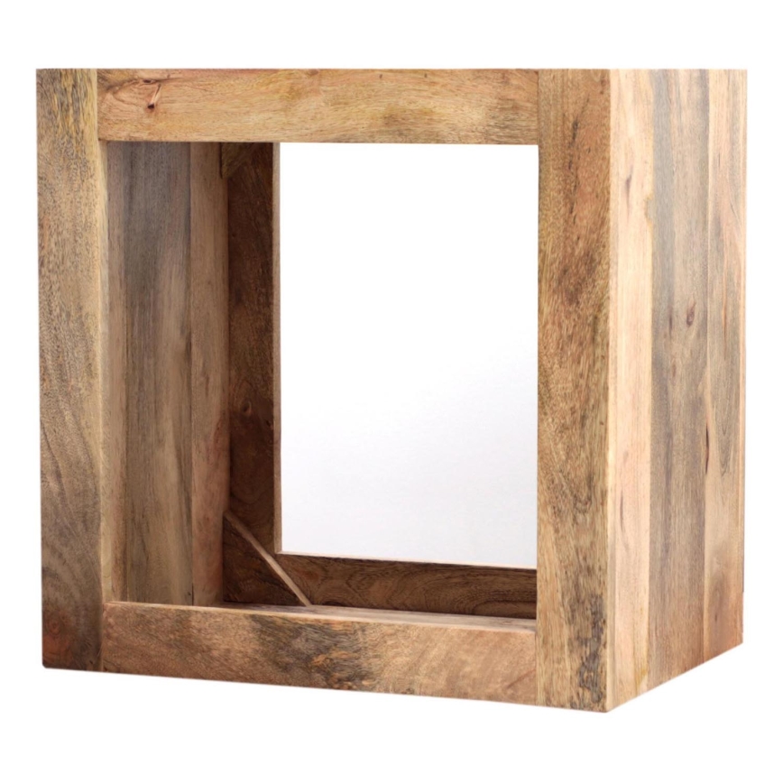 Beistelltisch HINA 50x35 cm Massivholz/Mangobaum