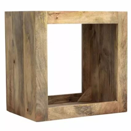 Beistelltisch HINA 50x35 cm Massivholz/Mangobaum