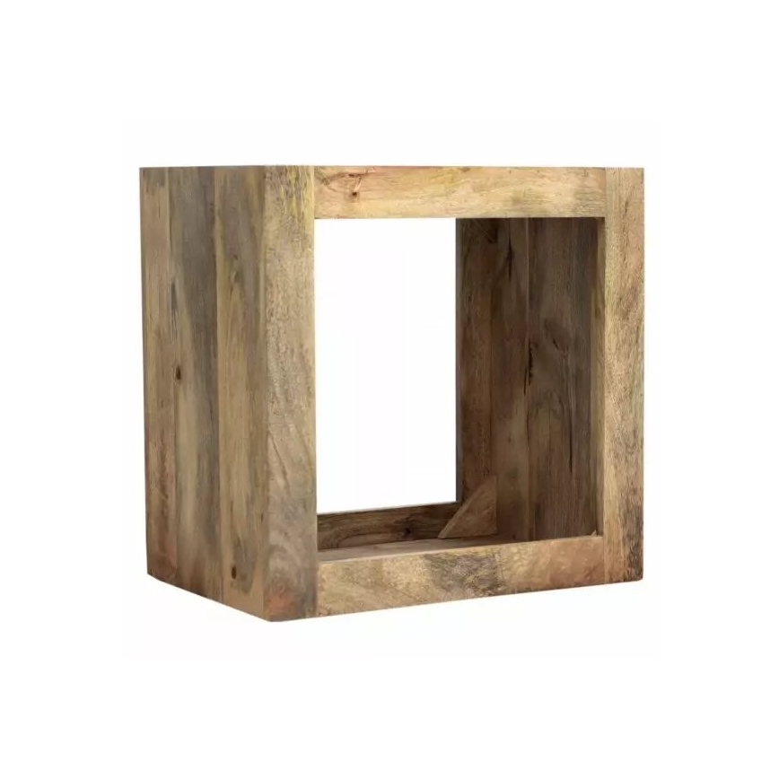 Beistelltisch HINA 50x35 cm Massivholz/Mangobaum
