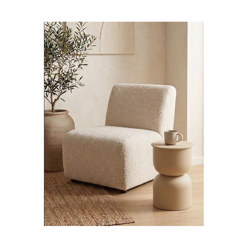 Beistelltisch PETIT, Ø 31 cm, beige