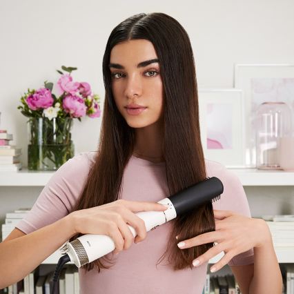 Bellissima 11847 - Heißluftbürste 8-in-1 AIR WONDER 1000W/230V weiß/gold