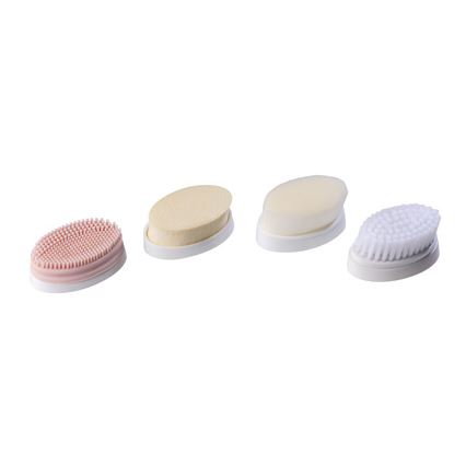 Bellissima 5167 - PURE&LIGHT Gesichtsreinigungsbürste, batteriebetrieben (1xAA), cremefarben
