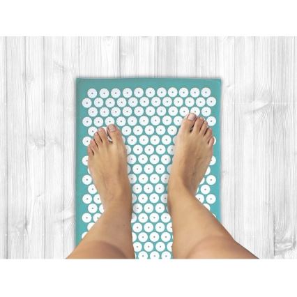 Beper - Akupressurmatte und Kissen, mintfarben