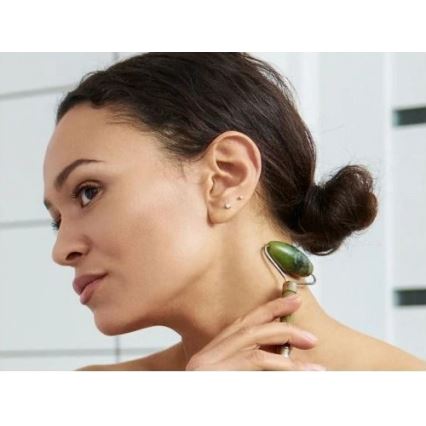 Beper - Jade-Massage-Roller und Gua Sha-Stein