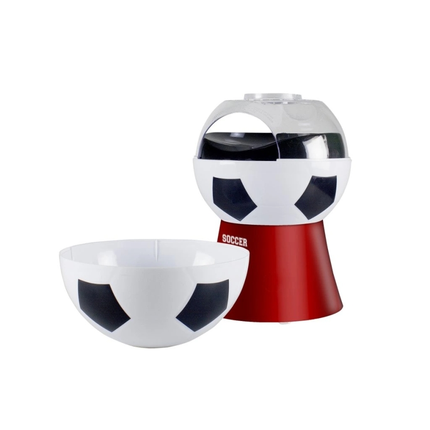 Beper - Popcornmaschine 1200W/230V Fußball/rot