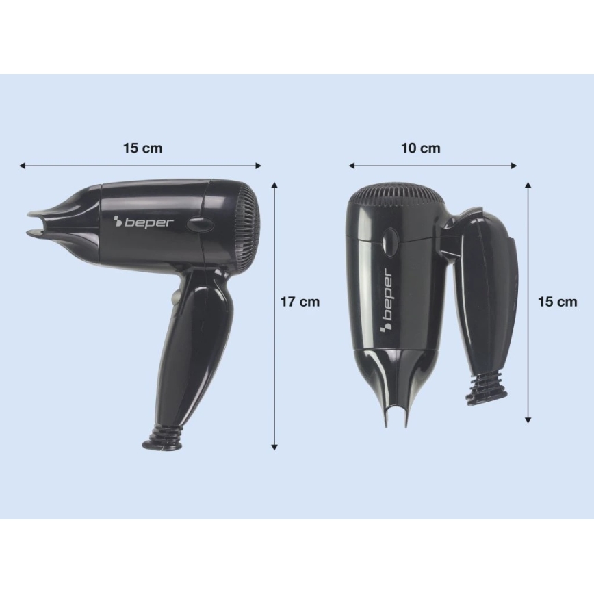 Beper - Reisehaartrockner 1200 W/230 V