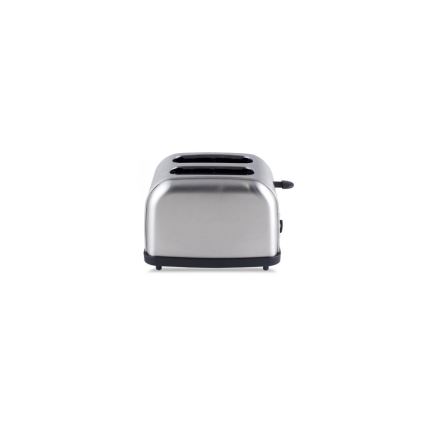 Beper - Toaster mit zwei Schlitzen 900 W/230 V, Edelstahl