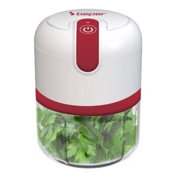 Beper - Wiederaufladbarer Zerkleinerer 30W/5V 1500 mAh 250 ml