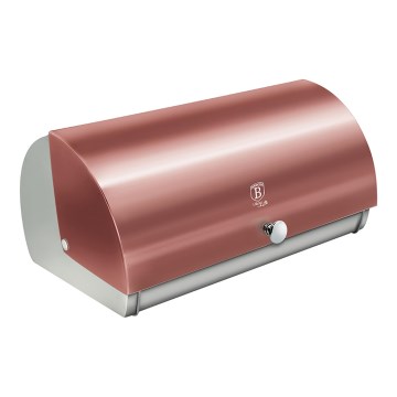 BerlingerHaus - Brotkasten Edelstahl/Roségold
