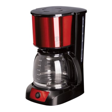 BerlingerHaus - Filterkaffeemaschine 1,5 l mit Warmhaltefunktion Rot