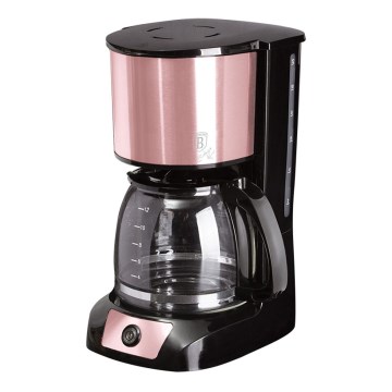 BerlingerHaus - Filterkaffeemaschine 1,5l mit Temperaturerhaltung 800W/230V roségolden