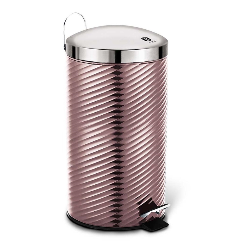 BerlingerHaus - Mülleimer 20 l Roségold/Edelstahl