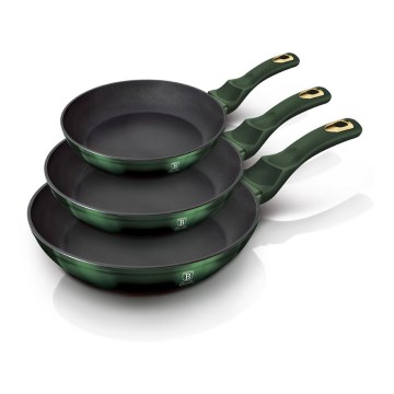 BerlingerHaus - Pfannenset 3 Stück grün