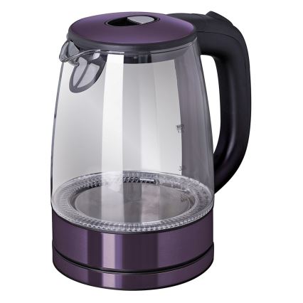 BerlingerHaus - Wasserkocher 1,7 l 2200W/230V Edelstahl/violett