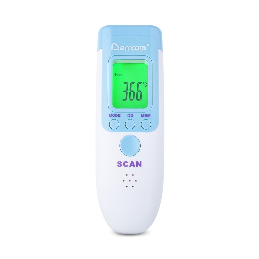 Berührungsloses Infrarot-Thermometer Berrcom JXB-183 2×AA