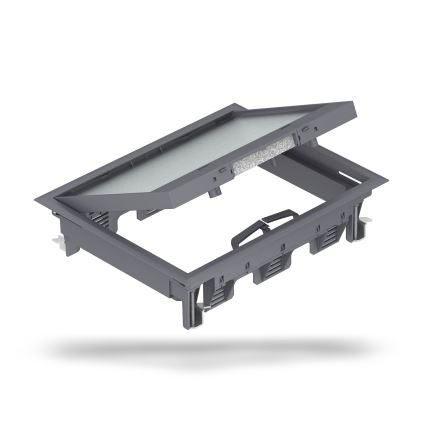 BETTERMANN - Bodendose für Doppelböden 18 Module (9 Geräte 45x45)